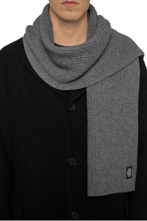 Patched braided scarf, zdjęcie 2 Patched braided scarf od Stone Island